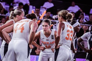 44 Zoë Slagter (NED), 33 Janis Boonstra (NED), 30 Noortje Driessen (NED), 3 Loyce Bettonvil (NED)