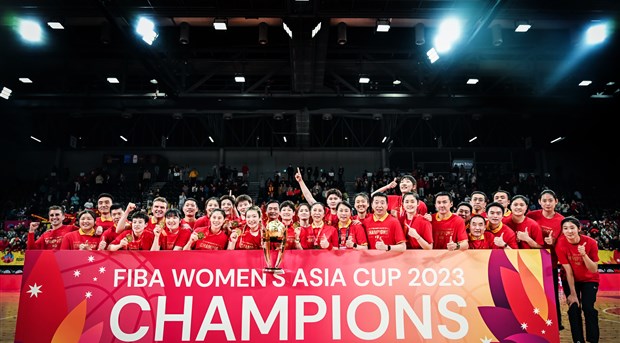 China end 12-year wait to be crowned FIBA Women's Asia Cup champions