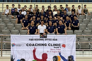 Level 1 coaching course held in Macau